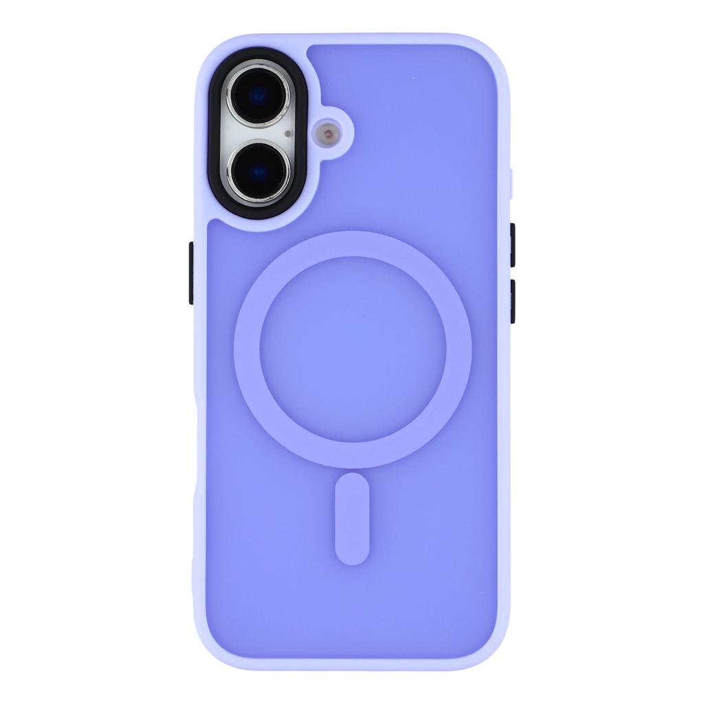 For iPhone 17 Case Compatible with MagSafe Skin-Touch PC + TPU Phone Cover