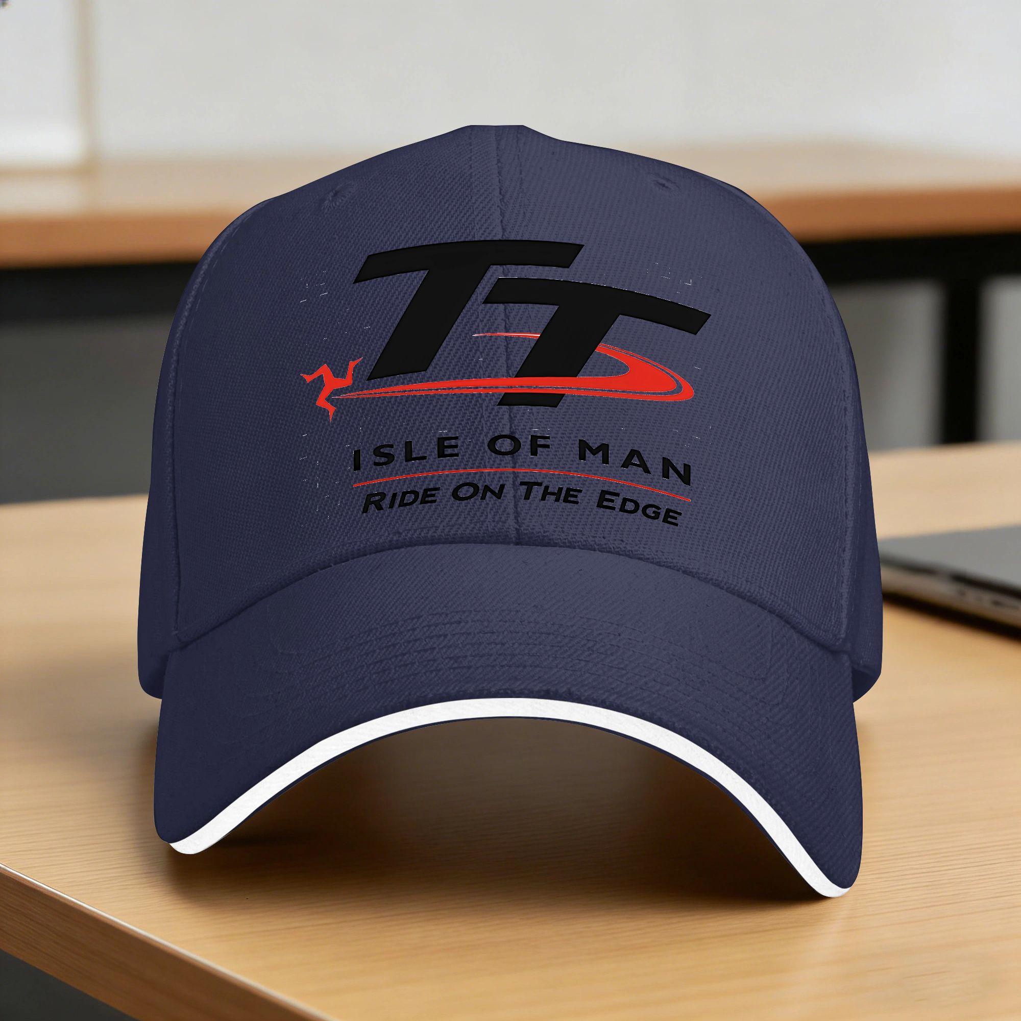 YIRAN Dayang hat Isle Of Man Tt Zon Baseballpet Zomer Klassieke Truckerpet Voor Mannen Volwassenen Kpop Rock Baseballpetten One Size