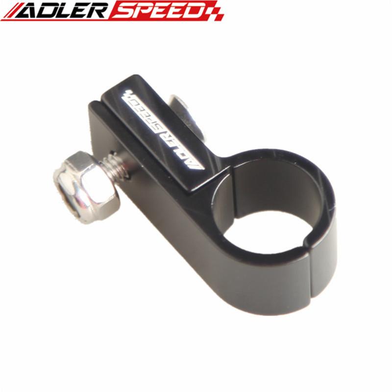 AN6 AN-6 6AN Line Clamp (14.3mm ID) Hose Clamp P Clips Aluminum Black