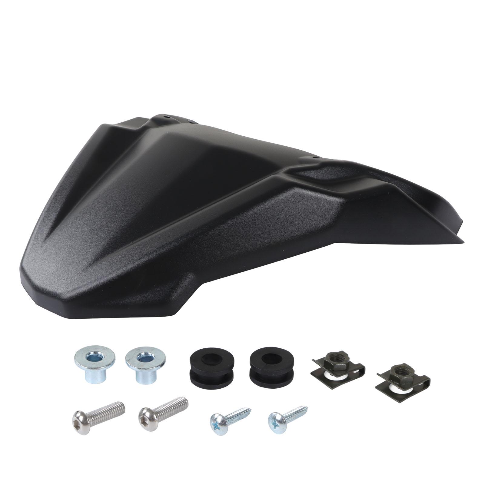 

Motorcycle Headlight Fairing Kit ABS Front Fender Beak Extension Cover Replacement For FJ‑09 MT‑09 Tracer 2015‑2019 чёрный