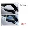1 Pair Rearview Side Mirror Cover Cap Trim ABS Plastic Black Carbon Fiber Style Fit for Honda CRV CR-V -2024