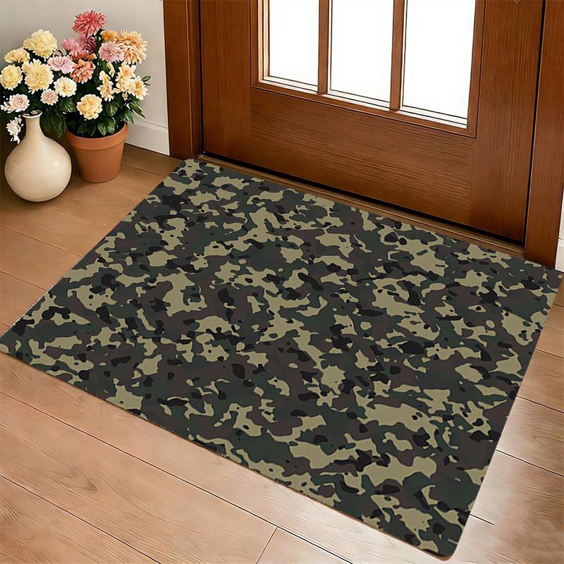Camouflage Living Room Nonslip Area Rug Soft Carpet For Bedroom Game Playroom Sofa Office Home Decor Doormat Christmas Gift C930972