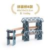New Wooden Track Railway Accessories Bridge Train Station Tunnel Roadblock Parking Garage Educational Toys for Kids