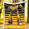 Bumblebee Printed Throw Blanket—lightweight,soft,warm;versatile Blanket for All Seasons—perfect As &air-conditioning Throw,nap Blanket