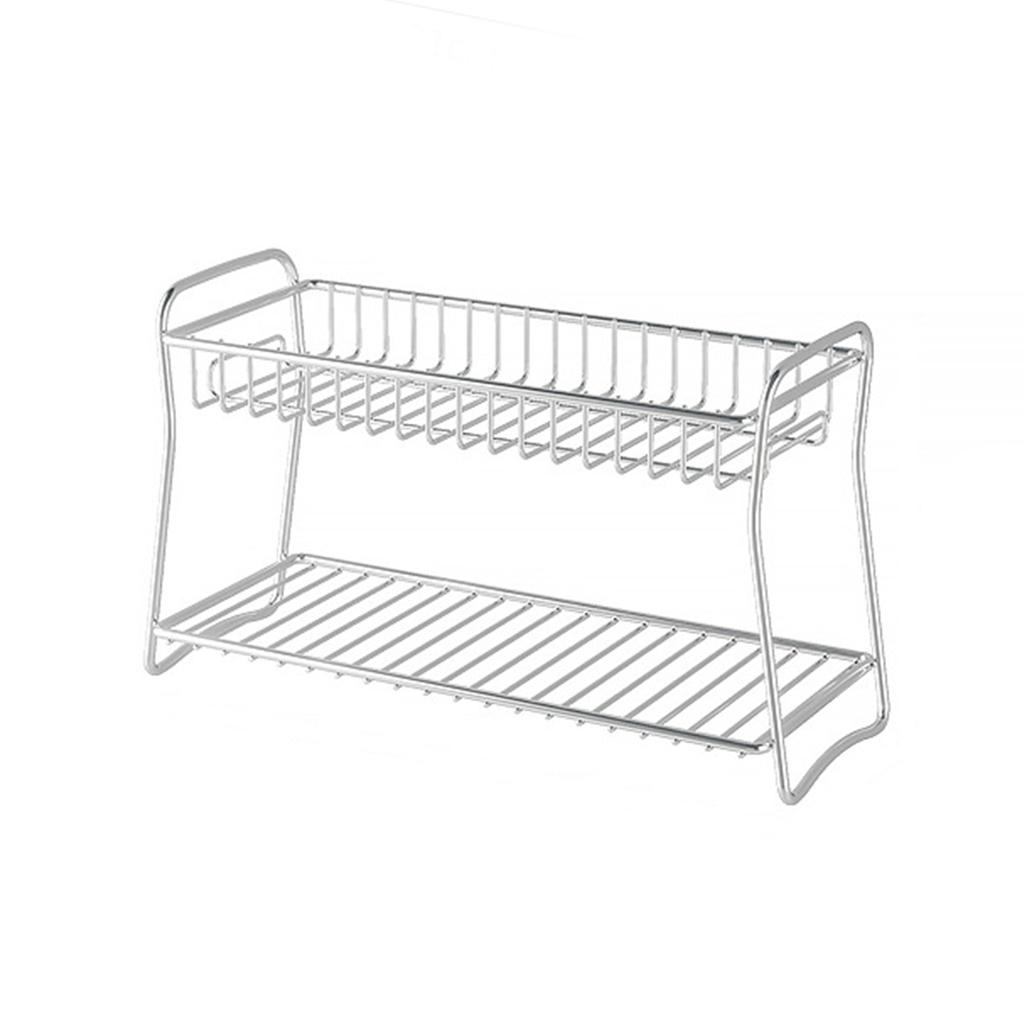 Leeseph Stainless Steel Storage Rack, Versatile Organizer for Countertops, Cabinets, and Pantry, Maximize Your Kitchen Space