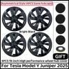 4PCS Wheel Cover for Tesla Model Y Juniper 19 Inch 2025 Car Replacement Wheel Cover Automobile Hub Cap Full Rim Car Accessories sw2