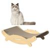 Creative Cats Scratcher Board Lounge Chair Provide Fun for Cats Friend Indoor Entertainment Enriching Furniture