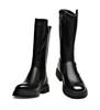 Men's High-Top Genuine Leather Equestrian Riding Boots - Winter Long Cowboy Style