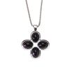 Women's Cross Petal Necklace: High-End Niche Design, Luxury Old Money Style, Fashionable Long Sweater Chain