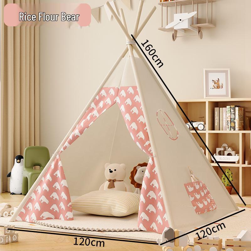 Kinder Indoor Zelt Spielhaus: Baby Spielzeug, Leseecke, Prinzessinnen Nachttisch Geschenk