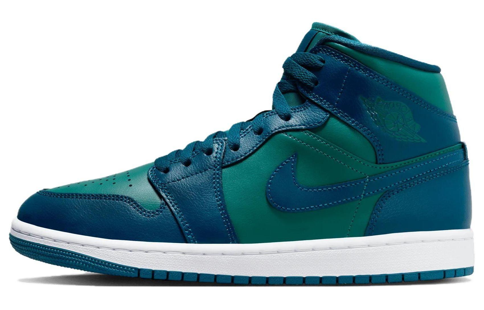 

Jordan 1 Mid Teal French Blue Women s BQ6472-301 41