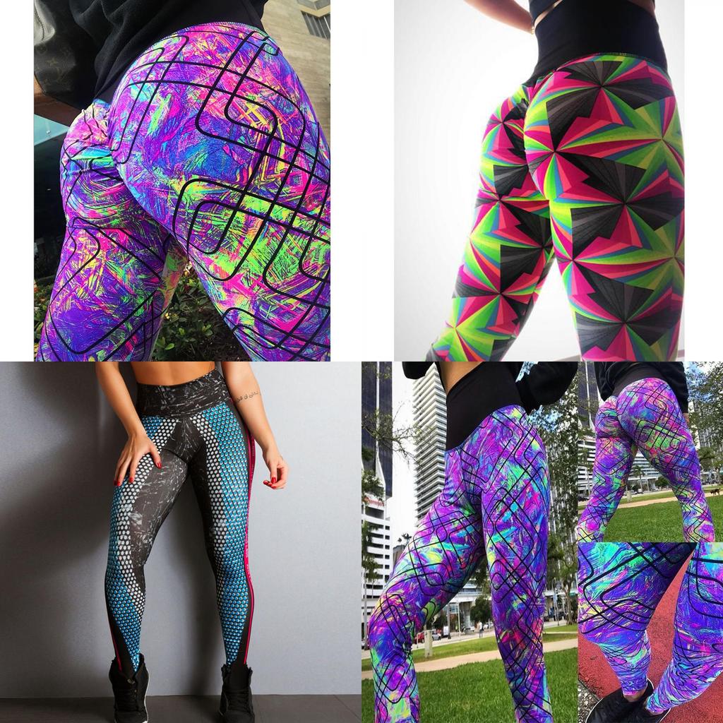 Push-up Yoga Leggings til Kvinder med Høj Talje Design til Komfortabel Fitness og Træning i Fitnesscenteret