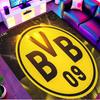 Borussia Dortmund Print Rug, Washable Floor Carpet, For Entryway Dorm Laundry Room Office Study, Home Decor Birthday Christmas Gift