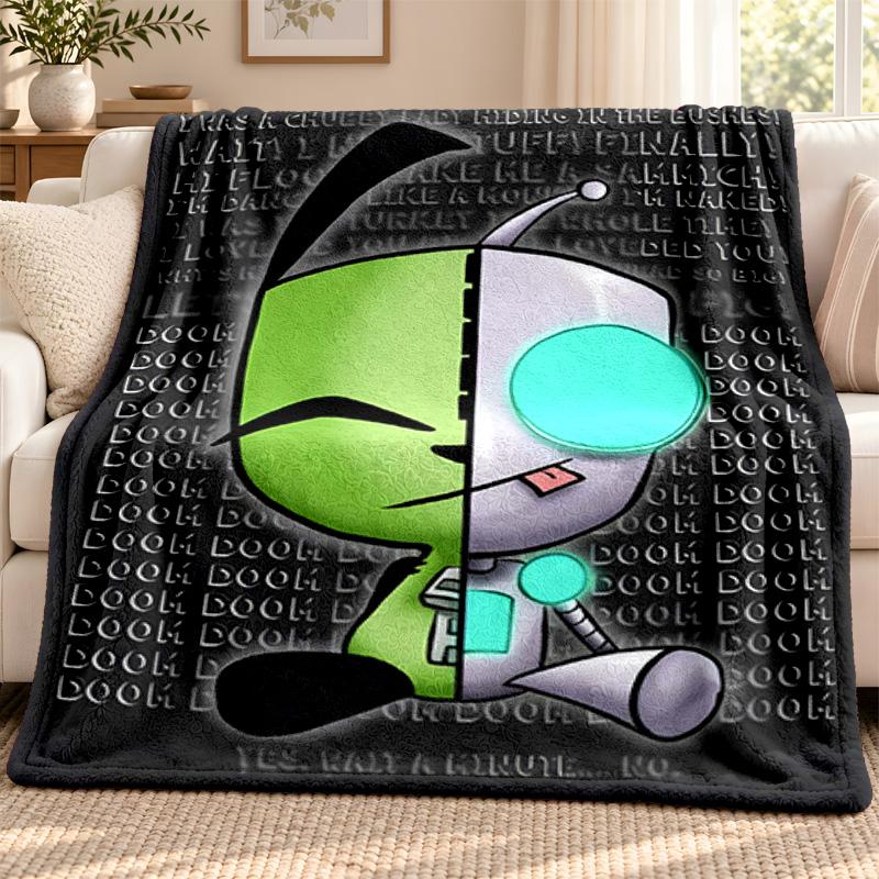 Gir blanket Flannel Blanket Soft Cozy Plush Throw for Sofa Bed Lightweight Home Decoration Outdoor camping