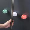 1PC Mop Hooks Mop Clip Wall Mounted Broom Hanger Mop Organizer Holder Storage Hook Bathroom Kitchen Home Hanging Waterproof Rack