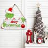 Christmas Door Hanging Signs Decorations for Xmas Themed Party Supplies