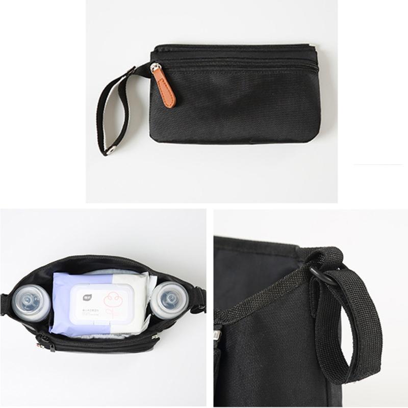Baby Stroller Bag with Separate Pocket Diaper Bag Waterproof Mommy Travel Bag Maternity Organizer Bag