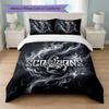 Scorpions Print 3Pcs Bedding Set Duvet Cover With Two Pillowcases Soft Bed Linen For Household Bedroom