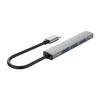 Hub Usb-C Orico Ah-13 Stacja Dokująca 1X Usb-A 3.0 + 3X Usb-A 2.0 - Szary