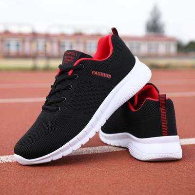 Men Sneakers Summer Outdoor Tennis Comfortable Running Shoes Breathable Lace Up Casual Walking Running Shoes Large Size 38-45