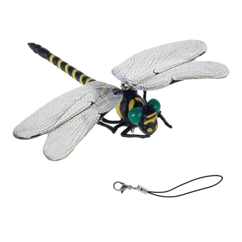 

Simulation-Dragonfly Insect Model Mosquito-Repellent Outdoor Hanging Ornament for Camping Hiking Repellent-Fly Tool S