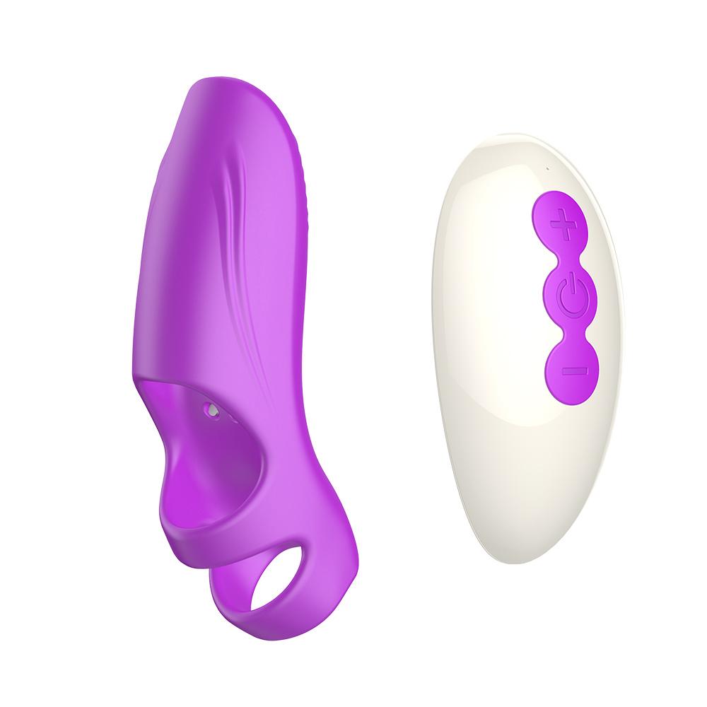 9 Frequency Wireless Remote Control Finger Cots Vibrator Men And Women Finger Sets Bullet Clit Vibrators Sex Toys For Women