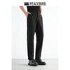 PEACEBIRD MEN's Summer Business Casual Straight Slim Fit Pants