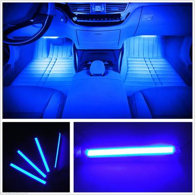 EJ's SUPER CAR Car LED Strip Lights 4pcs 36 LED Car Lights Under Dash