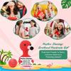 Strickwolle Puppe mit Positivitätskarten Positiver Flamingo Aufmunterung Glücksbringer Geschenk Motivierendes Präsent