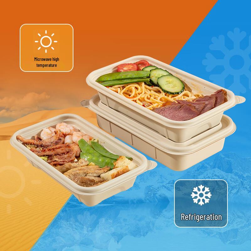 Mr. Corn Biodegradable Disposable Corn Starch Food Containers