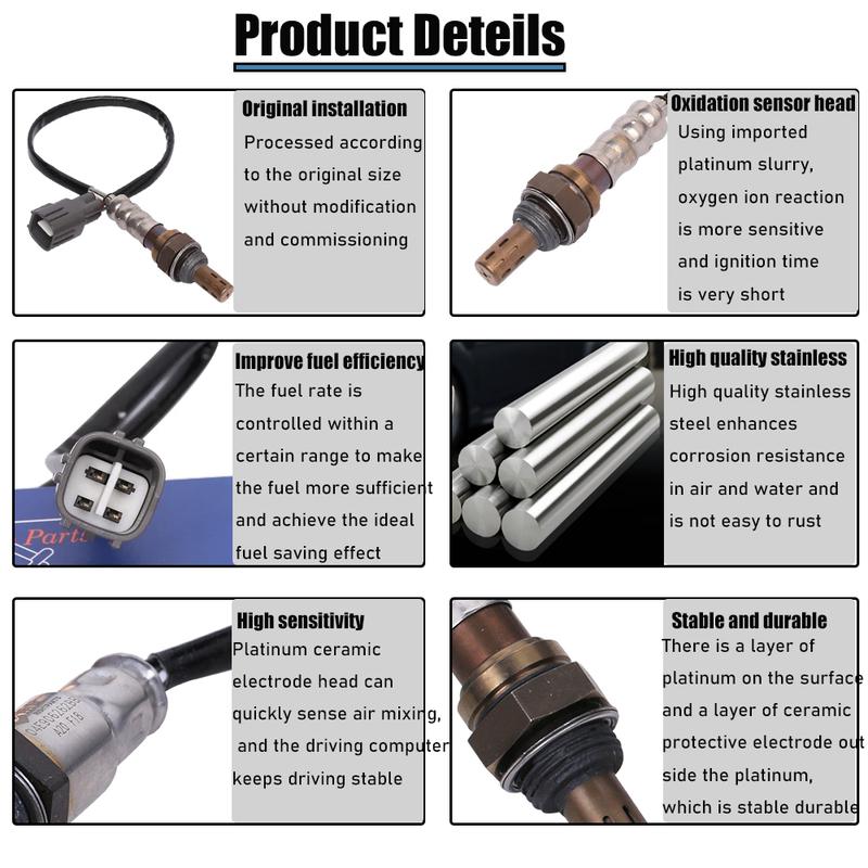RIGHTPARTS 89465-52040 8946552040 O2 Oxygen Sensor For Toyota Vitz ESTIMA T/L ALPHARD 3.0L Car Air Fuel Ratio Lambda Sensor Tool