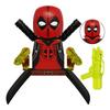 Ślepa Paczka Mini Klocki TV6205 Figurki Duży Goblin Spiderman Iron Man Venom Kapitan Hawk Deadpool Pancerz Boże Narodzenie Prezent Zabawka