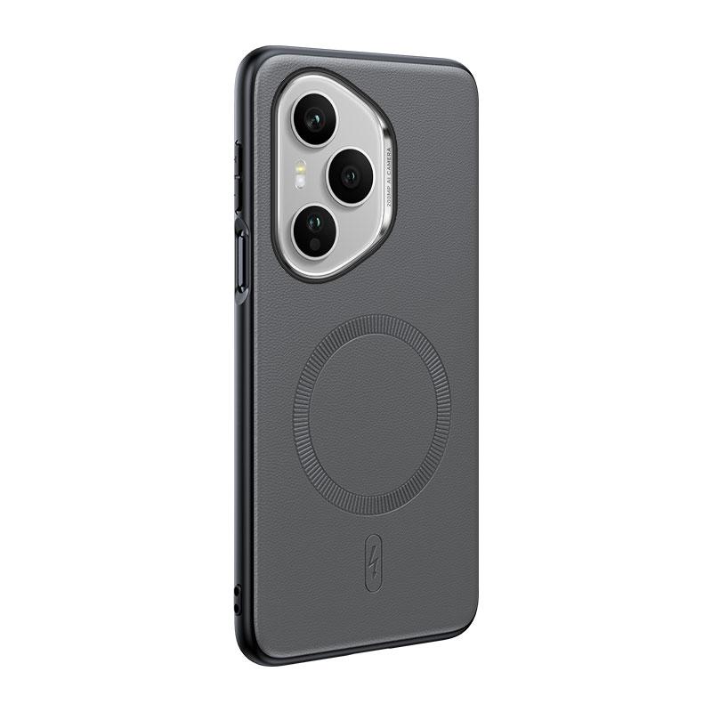 For Honor 400 Pro Case Magnetic Leather Shield Cover For Honor 400 Pro High Quality Anti-Fingerprint Non-Slip PC+TPU