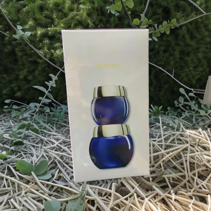 Black Pearl Firming Anti-Wrinkle Set: Soothing Toner, Hydrating Eye & Face Cream, and Essence Lotion.