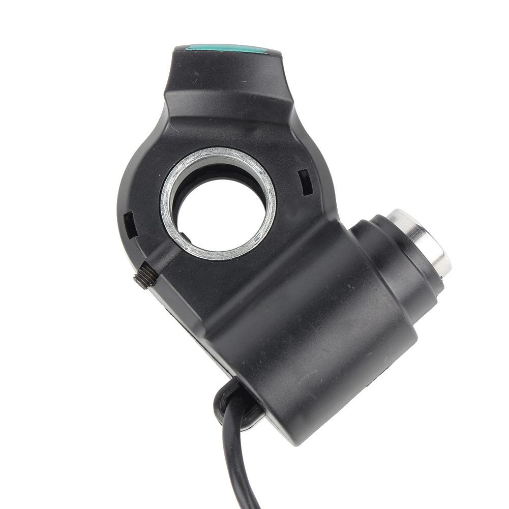 Throttle Voltmeter with Green Digital Voltage Display and Lock for E Bike Scooter Tricycle