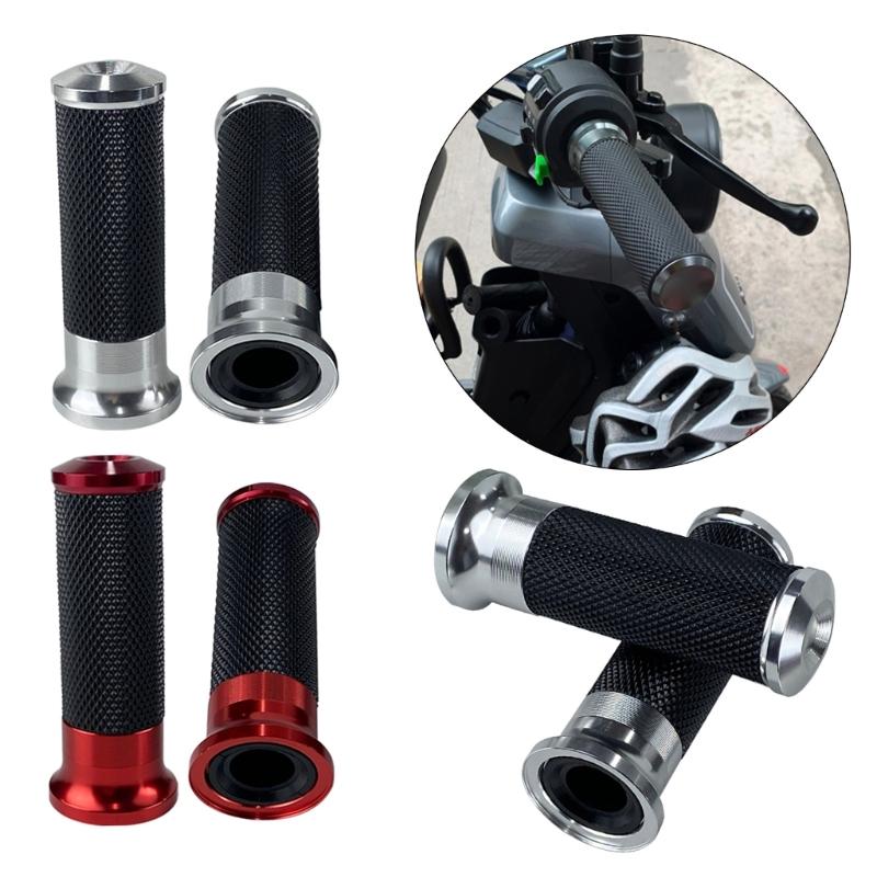 Motorcycles Grips Non-Slip Aluminium Grip 7/8" 22mm Motorcycles Comfortable Hand Handlebar Grip Thruster Grip