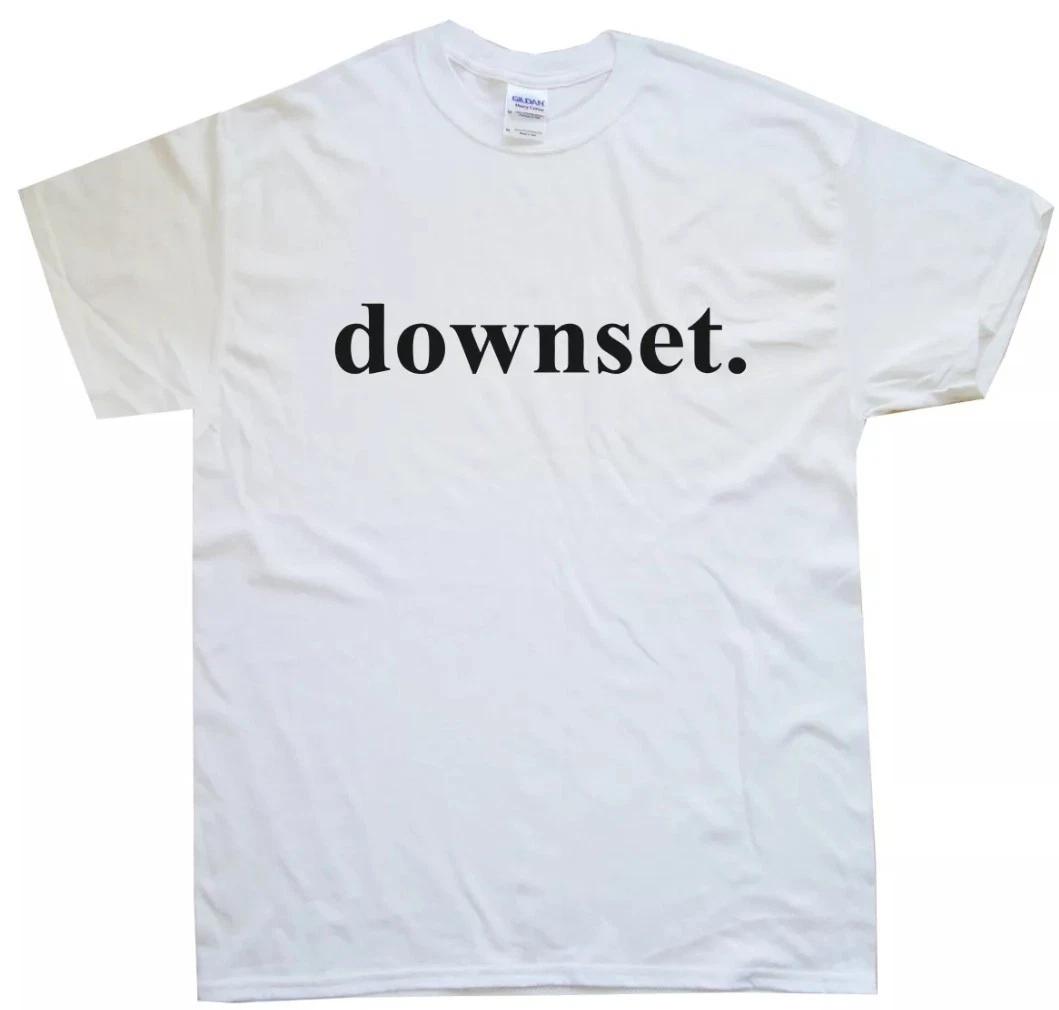 DOWNSET T-SHIRT All sizes S M L XL XXL colours Black, White L