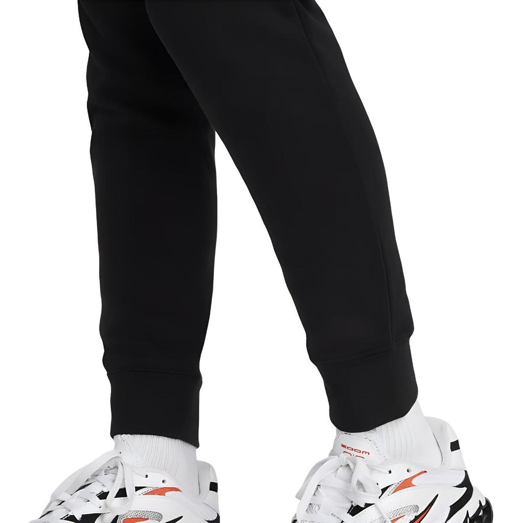 Nike Solid Color Logo Embroidered Jogger Pants Women Bottoms Black DQ5175-010