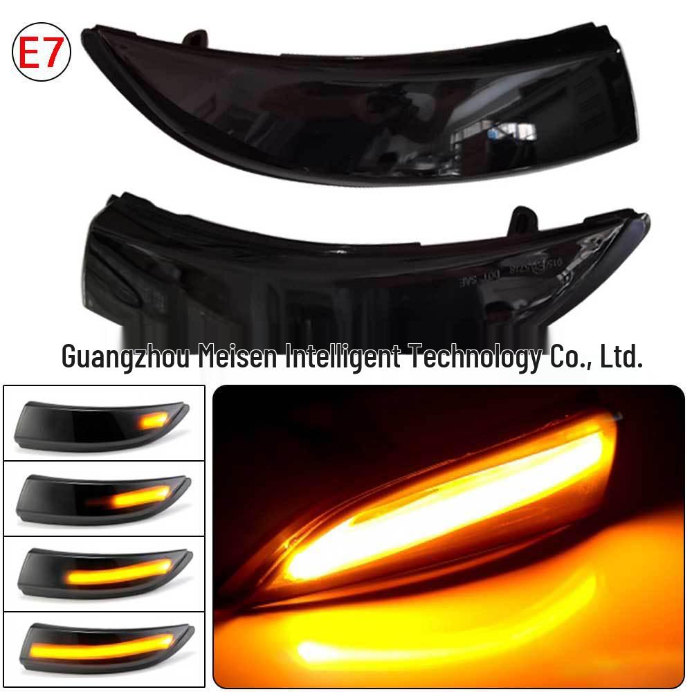 

Dynamic LED Sequential Turn Signal Lights for 2008-2017 Ford Fiesta MK6 Rearview Mirrors