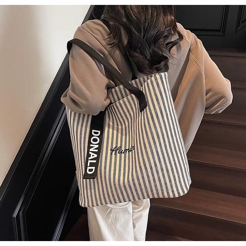 Kelluoke Damen große Canvas-Tragetasche