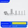 304 Stainless Steel Cross Recessed Tooth Flange Screw with Anti-slip Hex Head Bolt