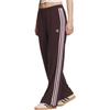 adidas Originals Beckenbauer Three Stripe Elastic Waist Straight Leg Knitted Vintage Track Pants Women White JX2806