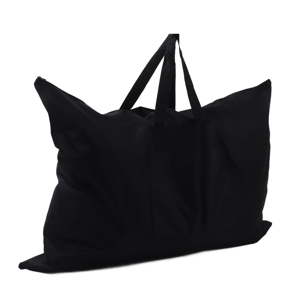 Portfolio Bag Black 38x26in Large Capacity Thick Canvas Light Weight Artist Carrying Bag for Board