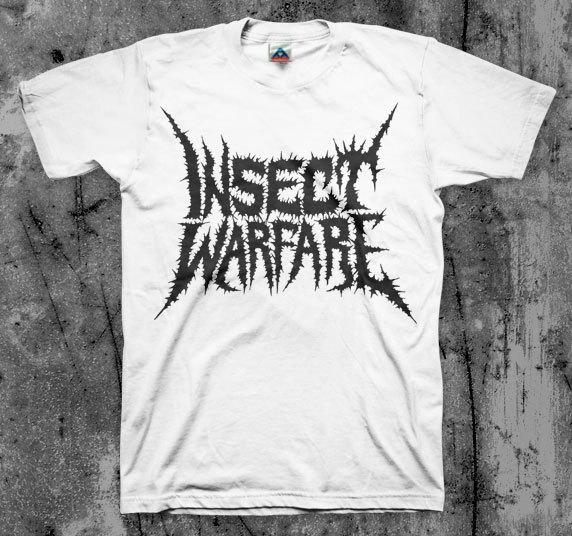 Insect Warfare  Black Logo  T Shirt Unisex T-Shirt XXXL
