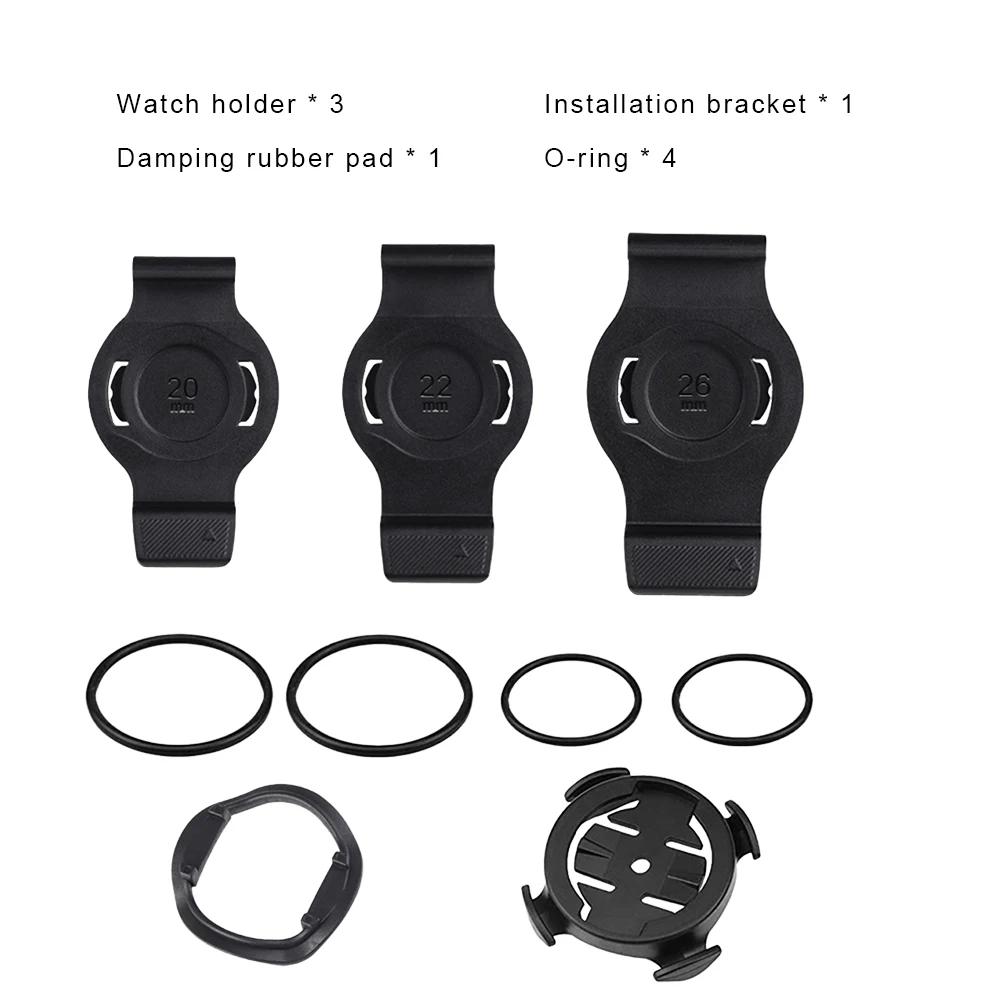 QuickFit for MTB Bike Mount Watch Holder for Garmin Fenix 3/5/6/7/MK1/2 MTB Bike Computer Base Bike Accessories 20/22/26mm