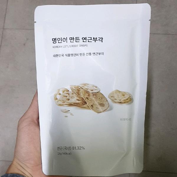 JAJU Master-made Lotus Root Chips (Bugak) 28g One thing