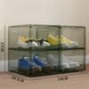 Transparent Shoe Box Stackable Dustproof Moisture-proof Thickening Shoe Boxes Free Combination Magnetic Snap Simple Display Box