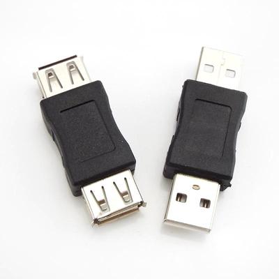 Złącze USB męskie do mikro-męskiego konwertera USB 2.0 typu A żeńskie do żeńskiego adaptera przedłużającego kabel do komputera stacjonarnego, laptopa