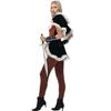 XXXS-XL Medieval Viking Age Dark Warrior COS Huntress Costume Halloween Christmas Knight Costume