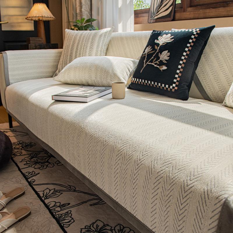 All Season Home Chenille Slipcover Funda Sofa Mat Non-slip Sofa Cushion Couch Sofa Covers Mat